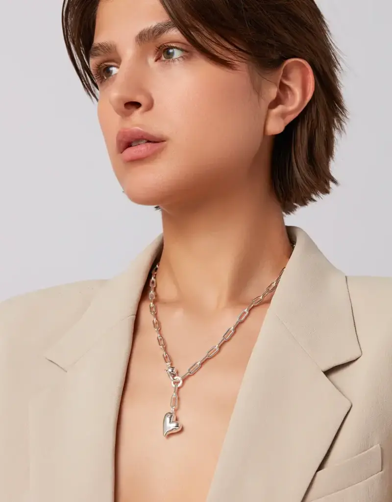 Jenny Bird Jenny Bird Puffy Heart chain