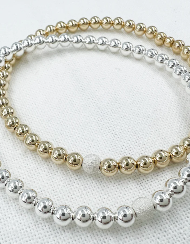 Saskia de Vries Saskia Silver Stardust bracelet