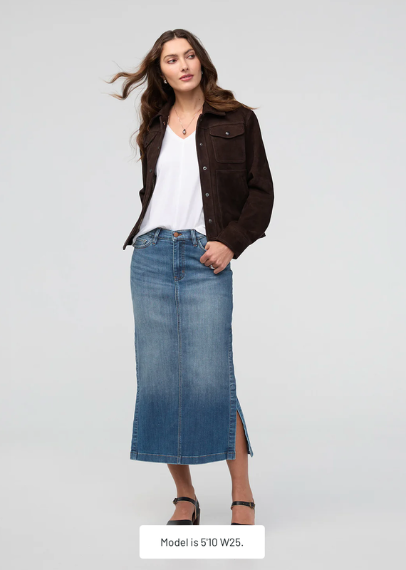 Duer Perform Ash slit skirt