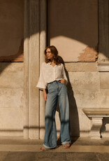 YaYa Yaya Loose denim roll 32"