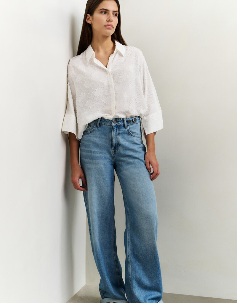 YaYa Yaya Loose denim roll 32"