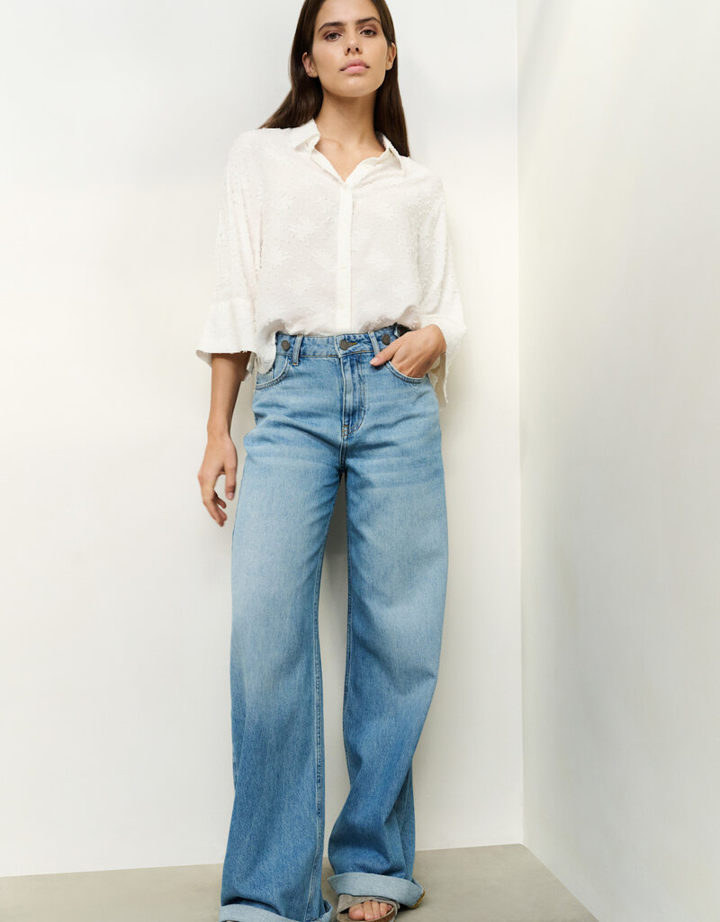 YaYa Yaya Loose denim roll 32"