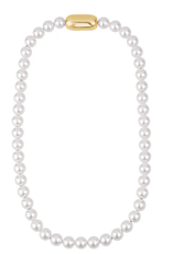 Limlim Limlim Lock Pearl necklace