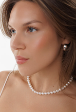 Limlim Limlim Lock Pearl necklace