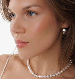 Limlim Lock Pearl necklace