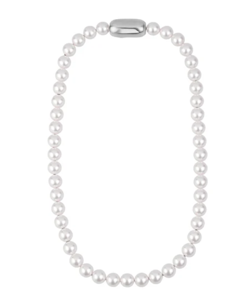Limlim Limlim Lock Pearl necklace
