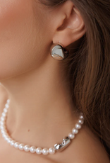 Limlim Limlim Lock Pearl necklace