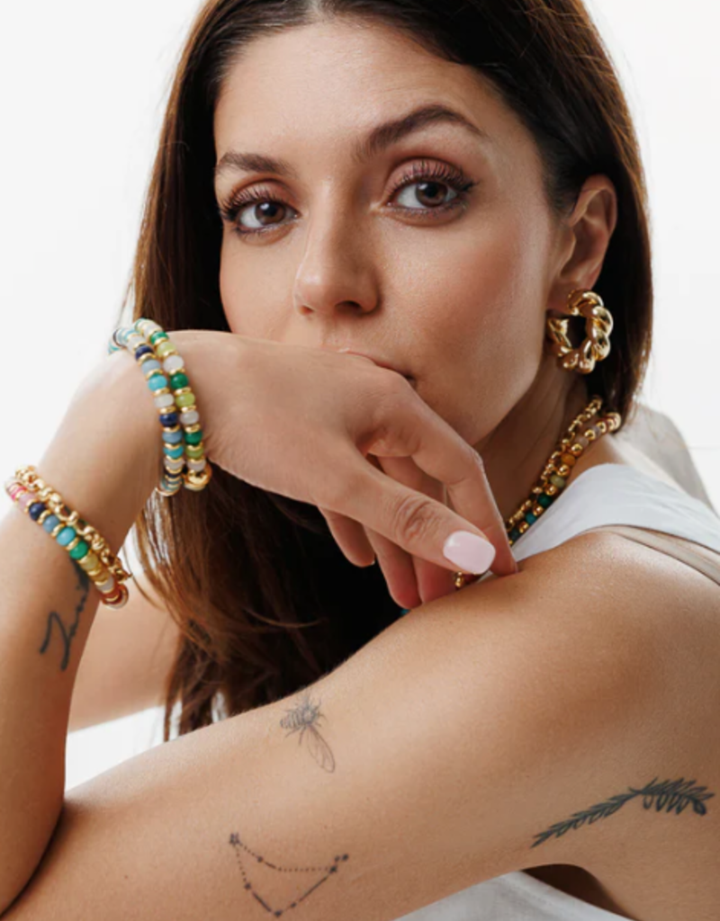 Limlim Limlim Glass beaded bracelet