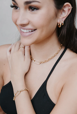 Limlim Limlim Box Chain Crystal necklace