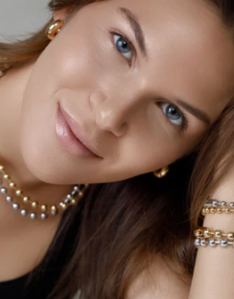 Limlim Limlim Beaded necklace Look