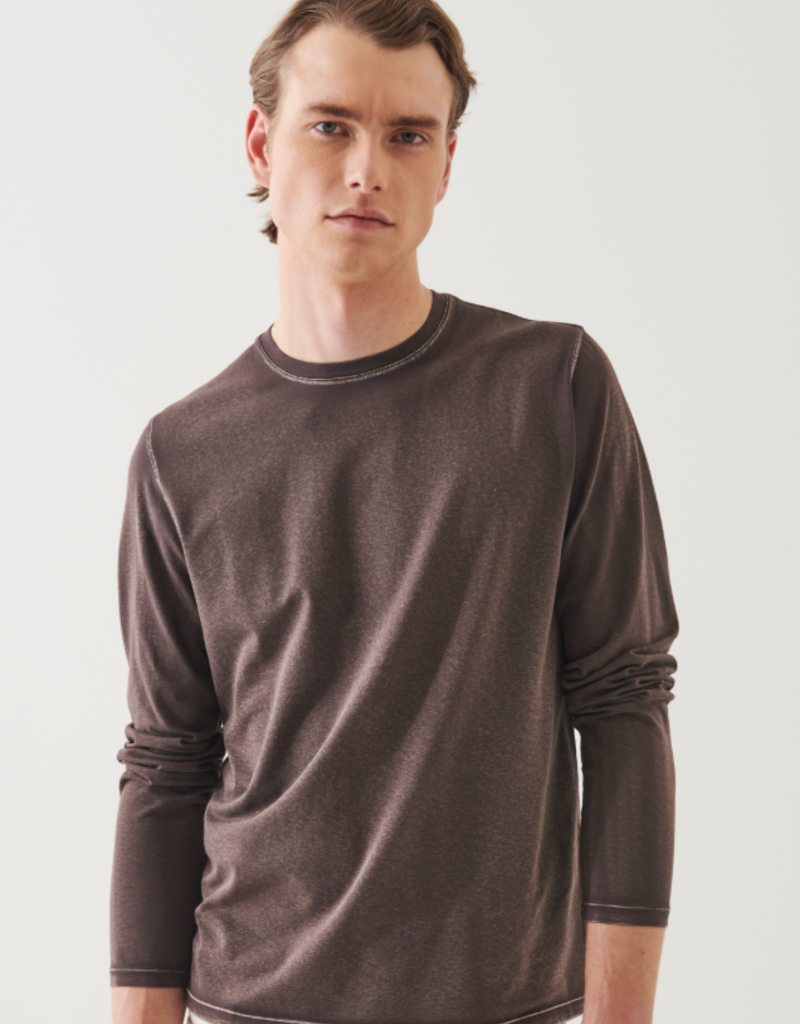 Patrick Assaraf Patrick LS PIMA VINTAGE CREW