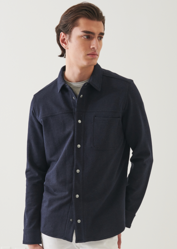Patrick Assaraf FRENCH TERRY SHIRT