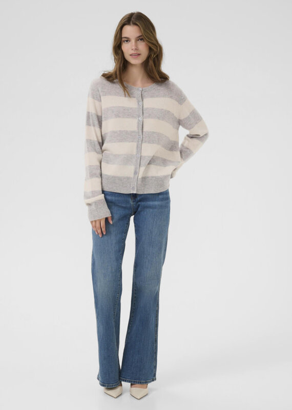 Culture Callie Arrow stripe cardi