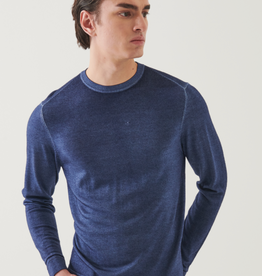 Patrick Assaraf Merino Vintage Crew Neck