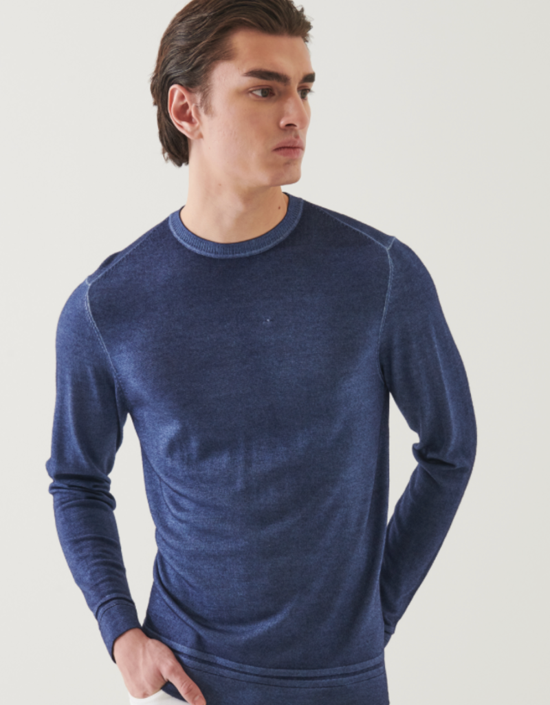Patrick Assaraf Patrick Merino Vintage Crew Neck