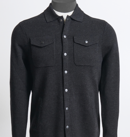 Patrick Assaraf Full Milano Snap Front Overshirt