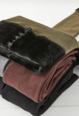 Lemon Lemon Faux Fur Leggings