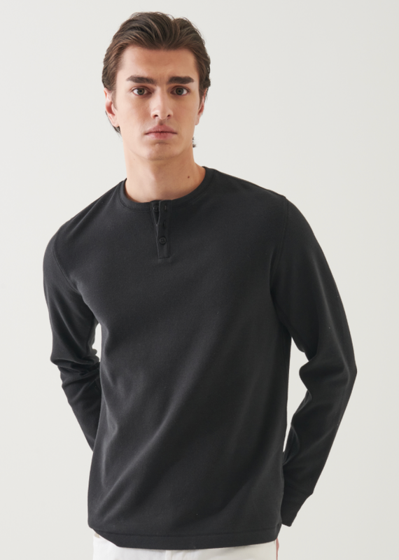 Patrick Assaraf LS Interlock Henley