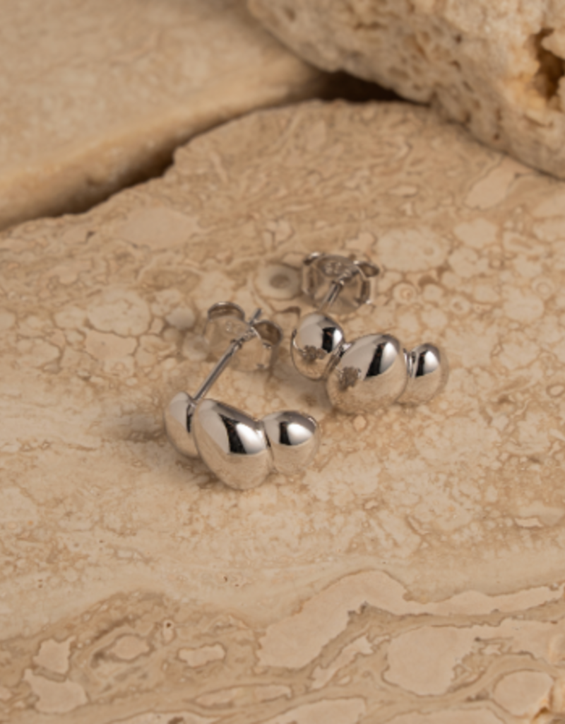 House of Jewllery HOJ Trio Bubbles earrings