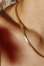 House of Jewllery HOJ Serpentine Chain 3mm 16" + 2"