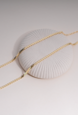 House of Jewllery HOJ Serpentine Chain 3mm 16" + 2"