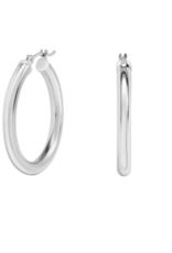 House of Jewllery HOJ Plain 3mm x 35mm hoops