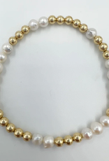 Saskia de Vries Saskia 14K Gold Filled Freshwater pearl bracelet