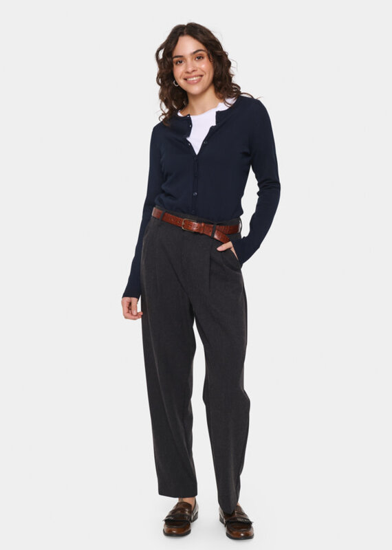 Saint Tropez Mila R Neck cardi