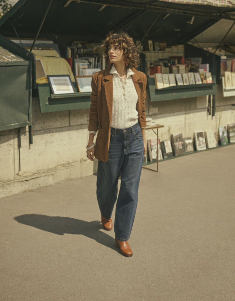 Cream Cream Bahren barrel jean