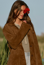 Z Supply Z Supply Decker Faux Suede Coat