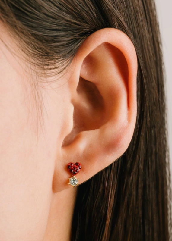Lover's Tempo Bisou studs