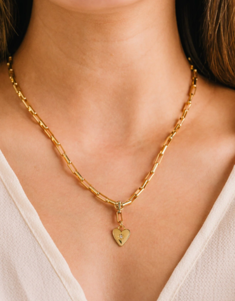 Lover's Tempo Lover's Tempo Verona Starburst Heart necklace