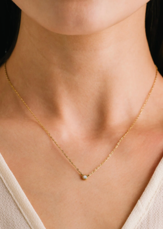 Lover's Tempo Opal necklace