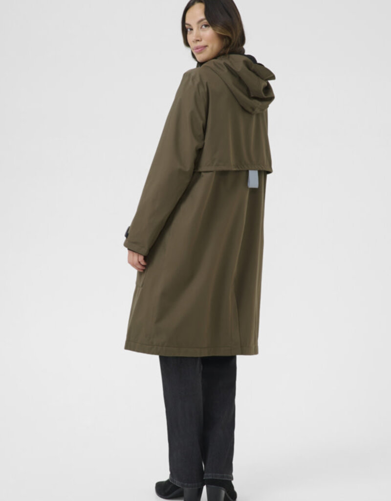 Cream Cream Raily Raincoat