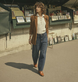 Cream Kanna cord blazer