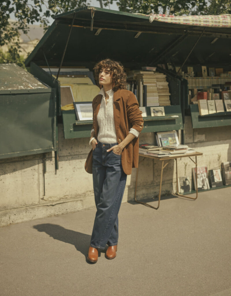 Cream Cream Kanna cord blazer