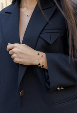 Limlim Limlim Clover enamel bracelet