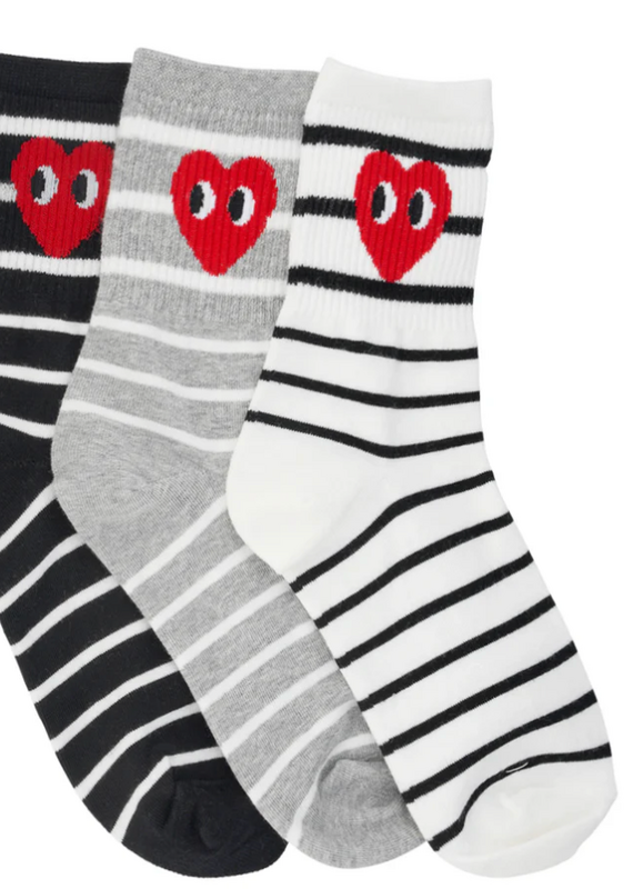 Limlim Stripe Eyes socks
