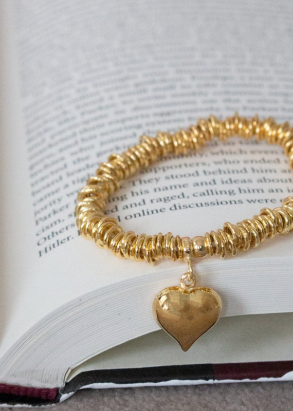 House of Jewllery Heart Stretch bracelet