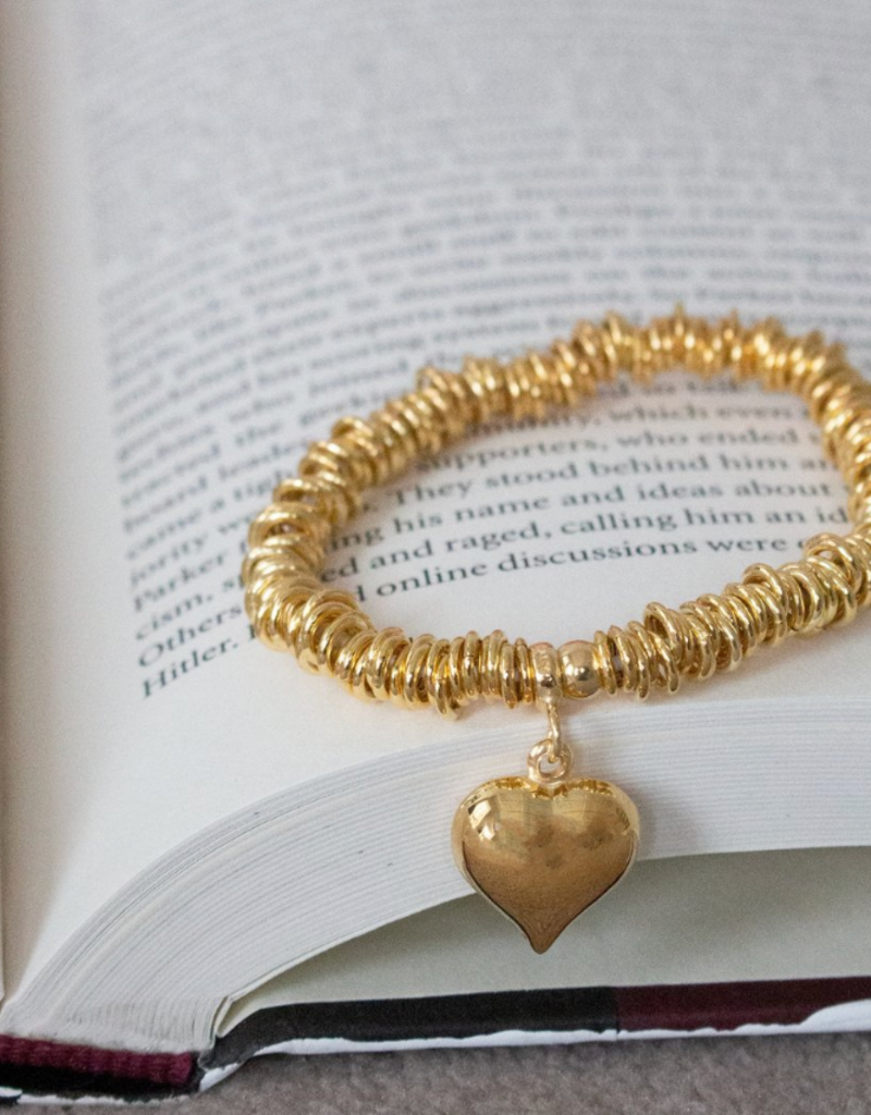 House of Jewllery HOJ Heart Stretch bracelet