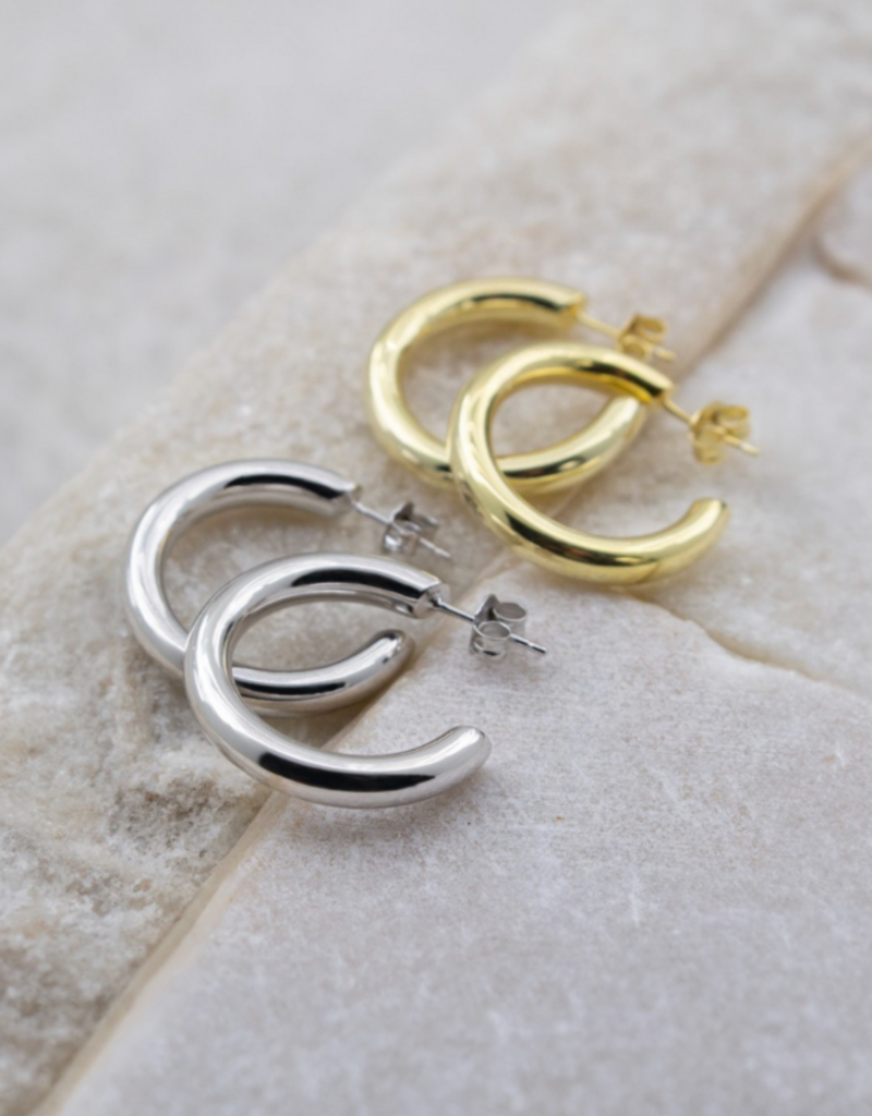 House of Jewellery HOJ Trendy Large Tube hoops