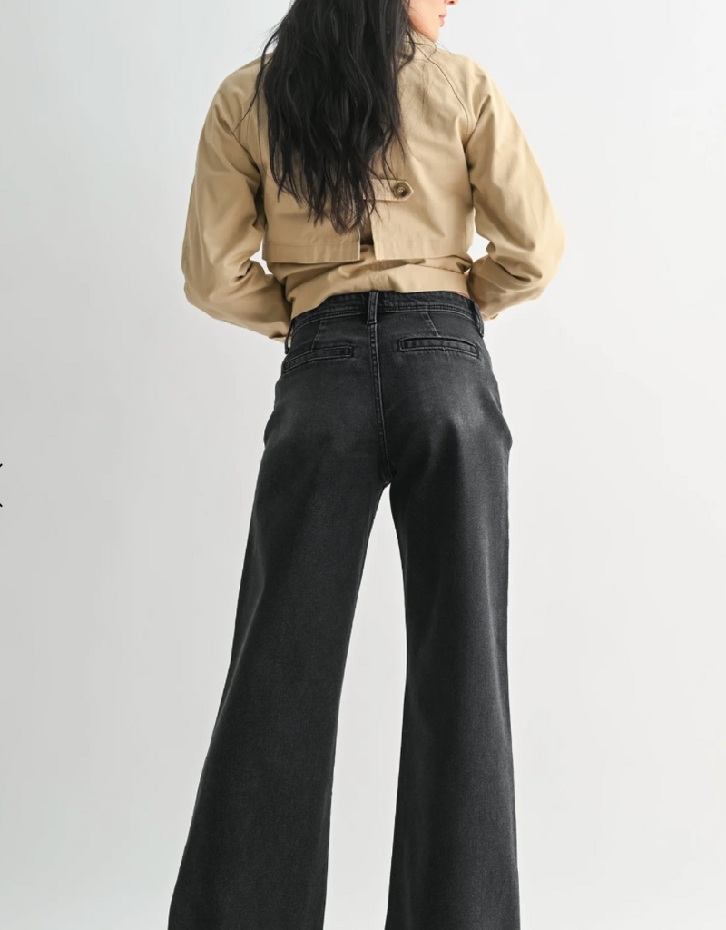 Just Black Just Black Gracie Wide Leg jeans