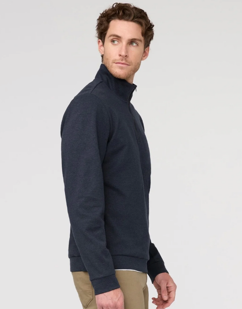 Duer Duer Performance Flannel Quarter Zip