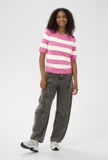 Kaffe Kaffe Lizza ss stripe knit