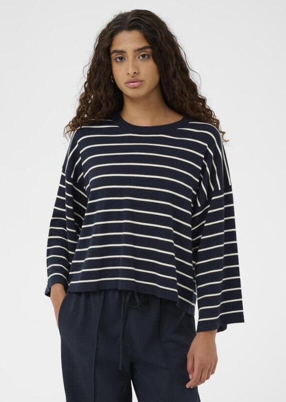 Soaked in Luxury Spina boxy knit