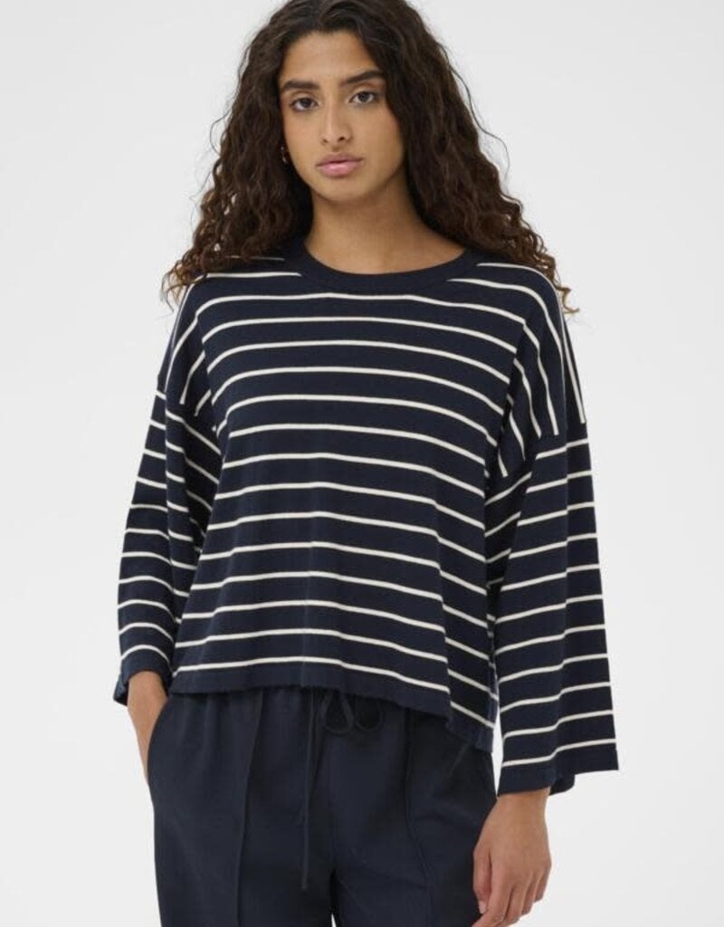 Soaked in Luxury Soaked Spina boxy knit