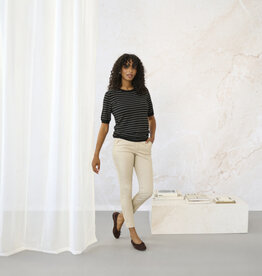 Kaffe Lizza ss stripe knit