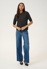Kaffe Kaffe Lizza ss stripe knit