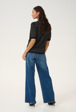 Kaffe Kaffe Lizza ss stripe knit