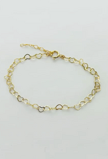 Fierce Deer Fierce Deer Dainty Heart bracelet